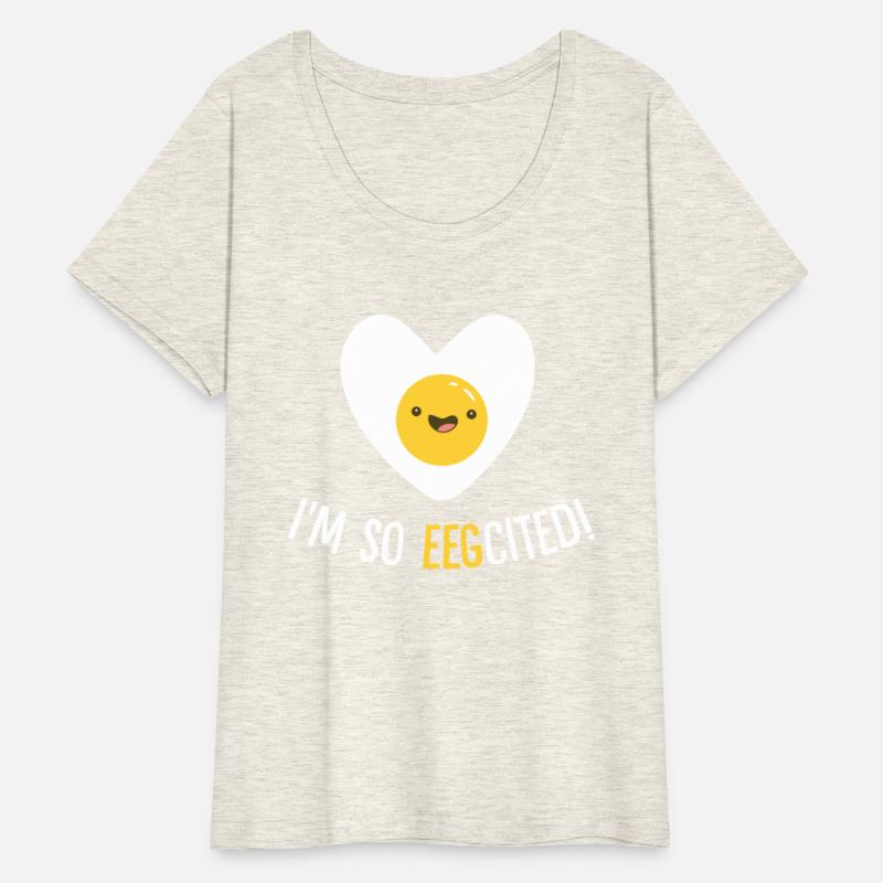 I'm So Eggcited Breakfast Joke Humor Eggs