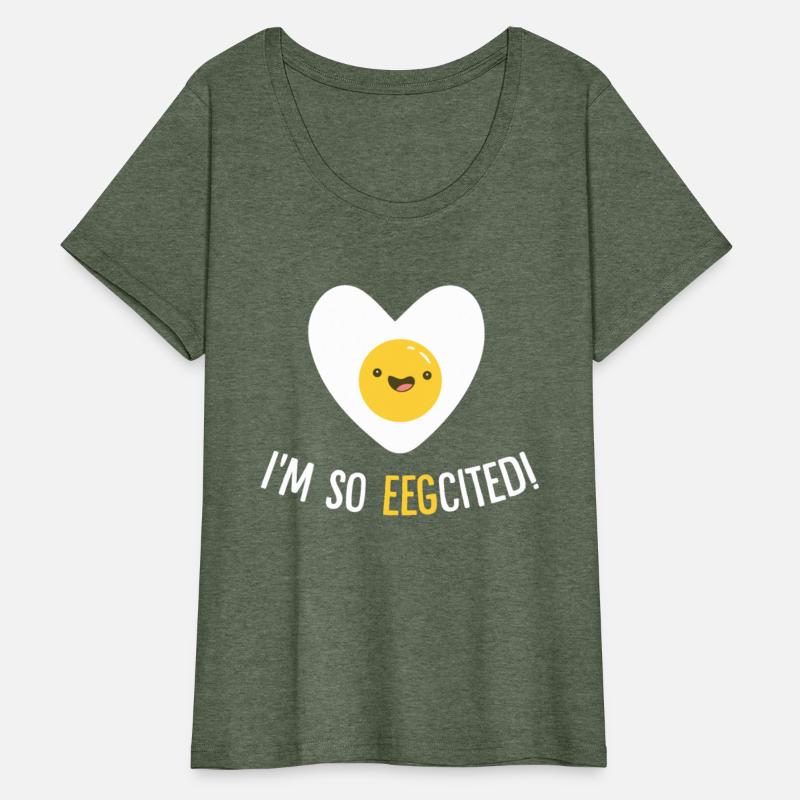 I'm So Eggcited Breakfast Joke Humor Eggs