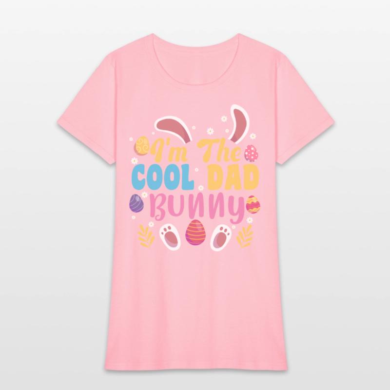 I'm The Cool Dad Bunny Easter Family Matching Gift
