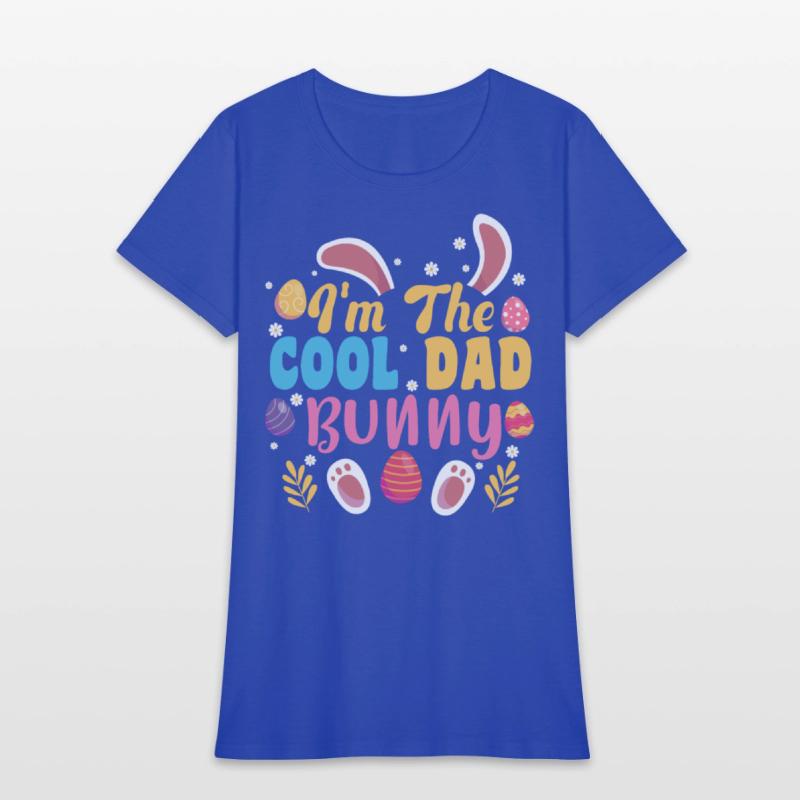 I'm The Cool Dad Bunny Easter Family Matching Gift