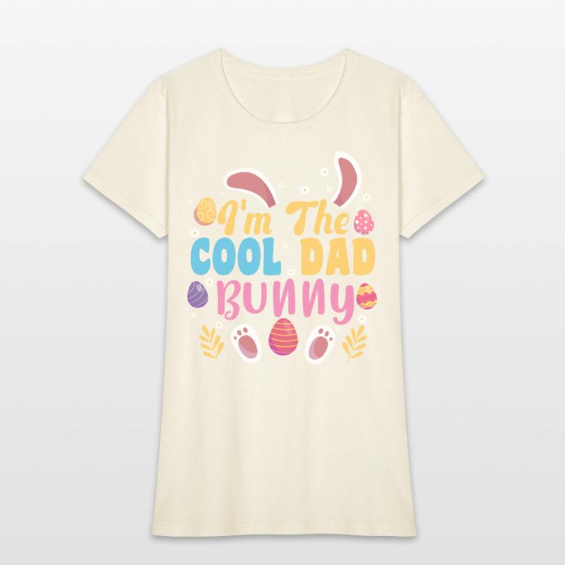 I'm The Cool Dad Bunny Easter Family Matching Gift