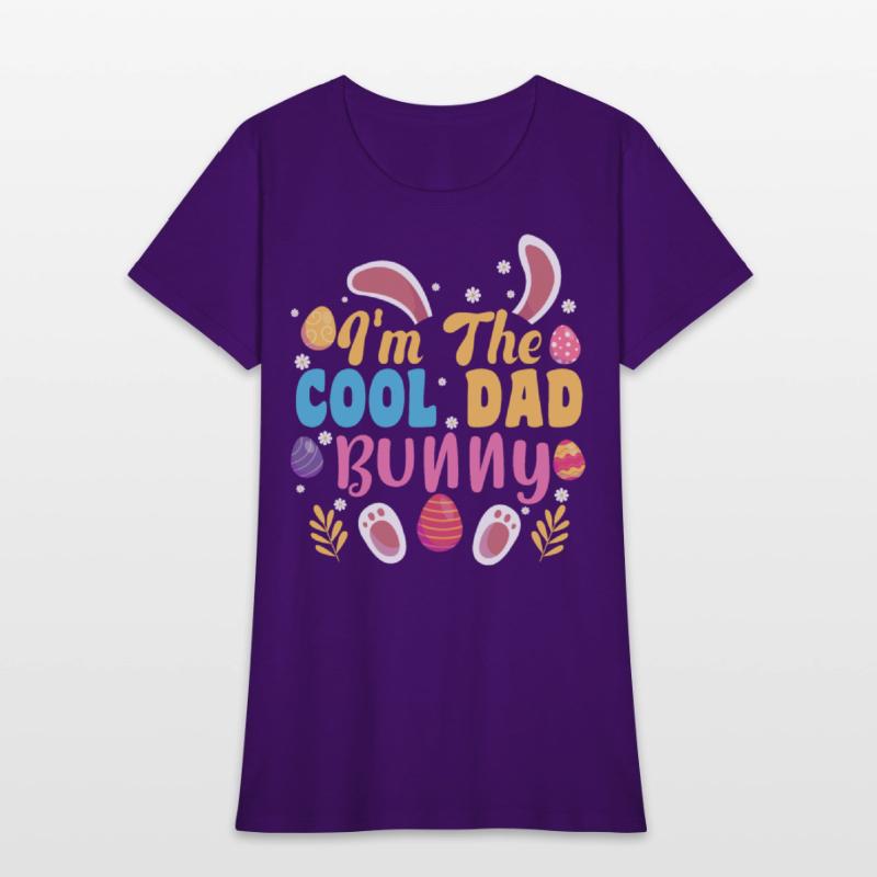I'm The Cool Dad Bunny Easter Family Matching Gift