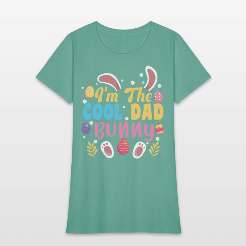 I'm The Cool Dad Bunny Easter Family Matching Gift
