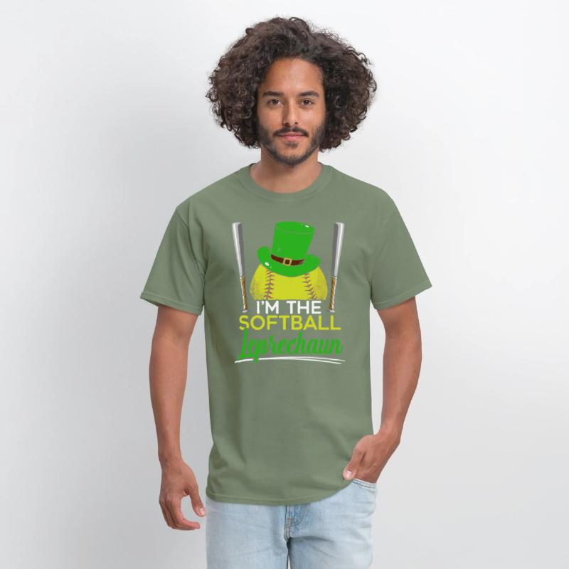 I'm The Softball Leprechaun St. Patrick's Day