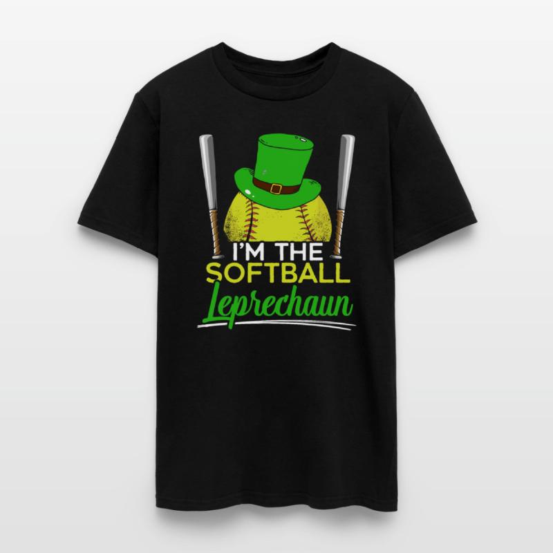 I'm The Softball Leprechaun St. Patrick's Day