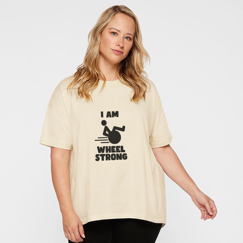 I'm wheel strong. For strong wheelchair user *