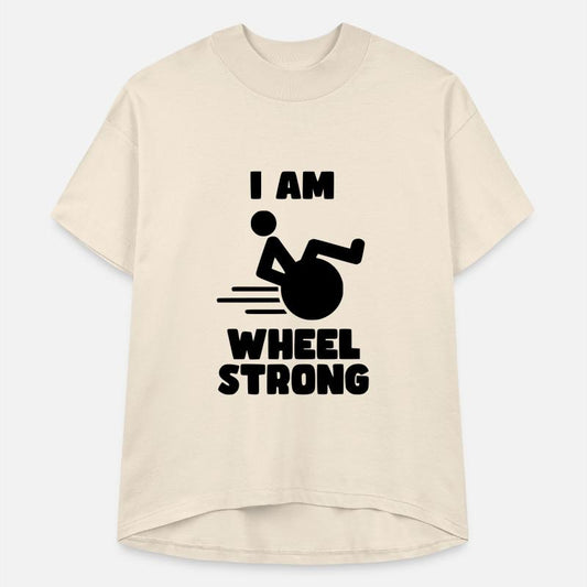 I'm wheel strong. For strong wheelchair user *