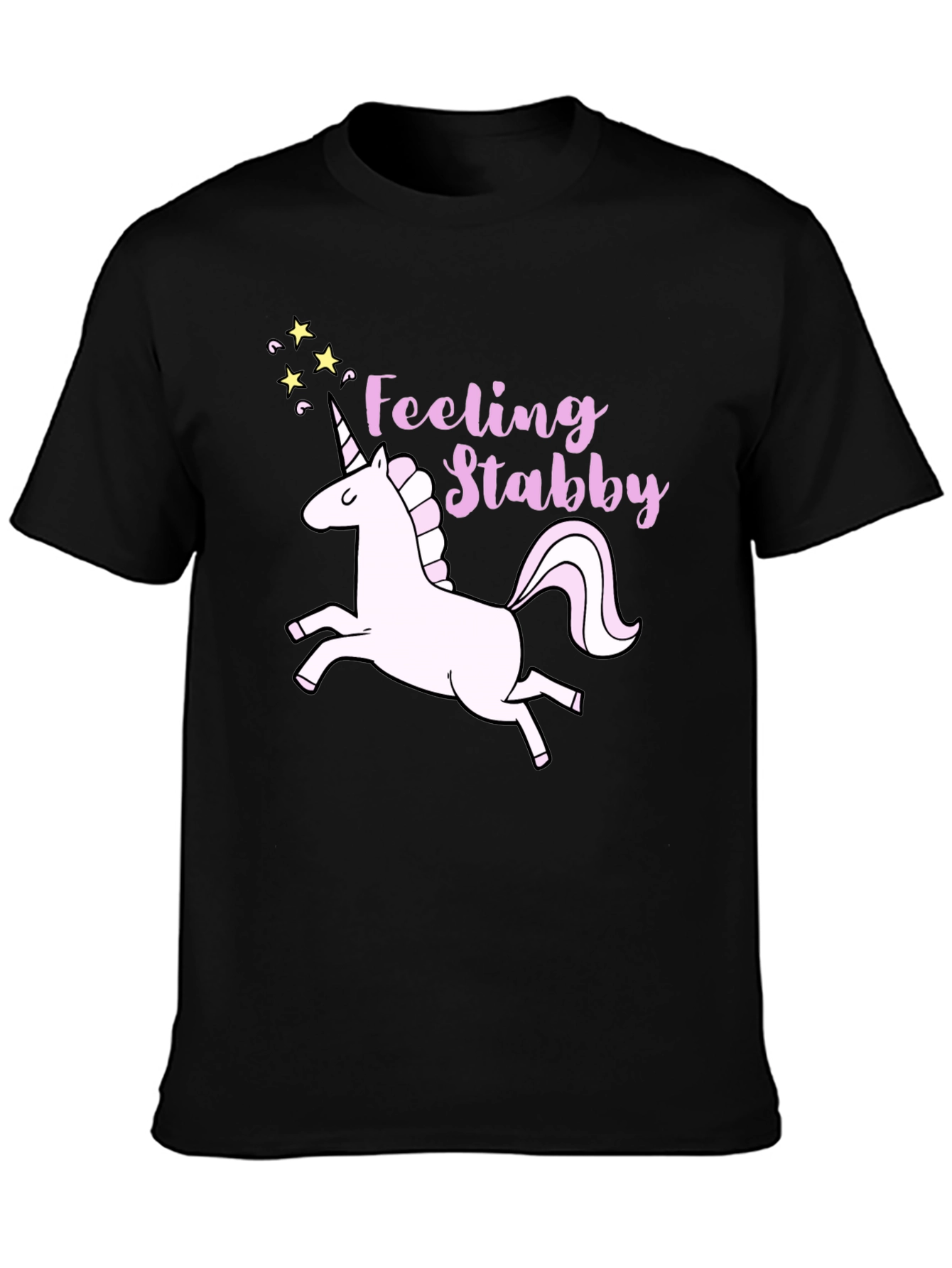 Feeling Stabby Unicorn Graphic Tee