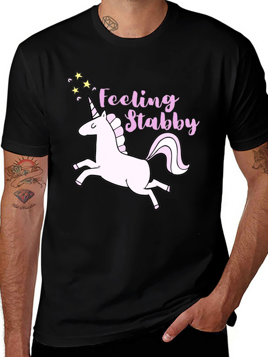 Feeling Stabby Unicorn Graphic Tee