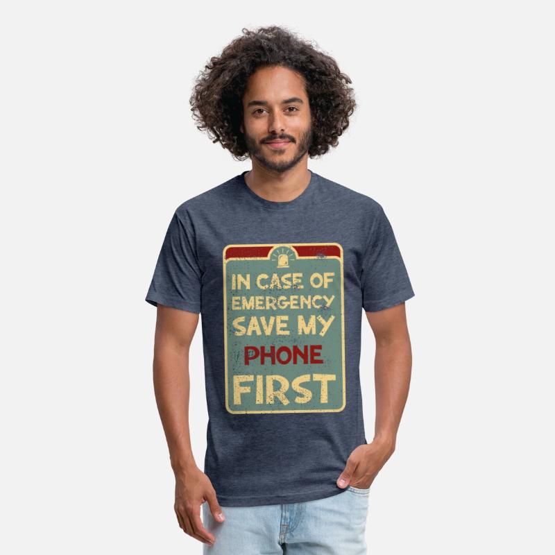 In case of emergency save my phone first.