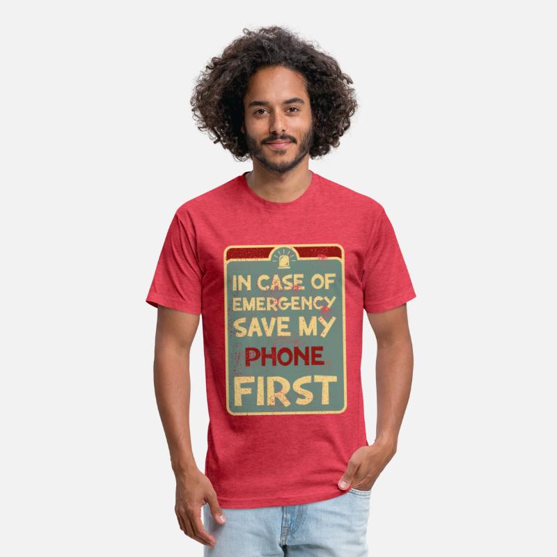 In case of emergency save my phone first.