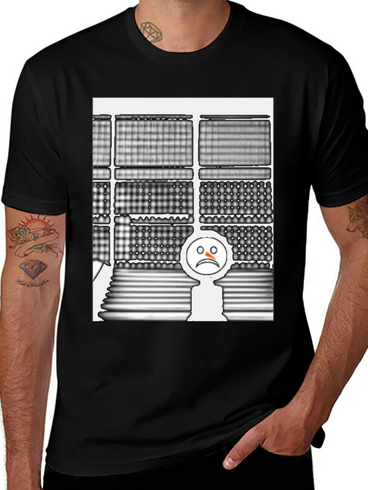 Abstract Patterned T-Shirt