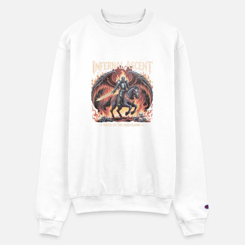 Infernal Ascent Gothic Flame Knight Shirt