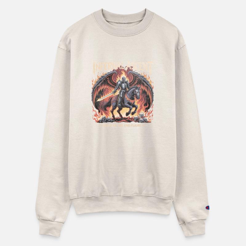 Infernal Ascent Gothic Flame Knight Shirt