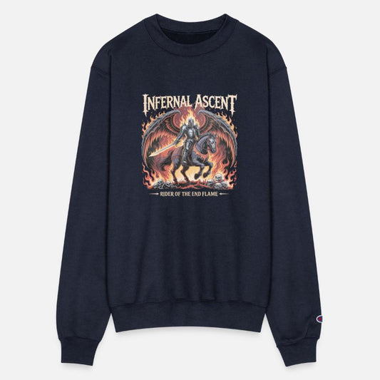 Infernal Ascent Gothic Flame Knight Shirt