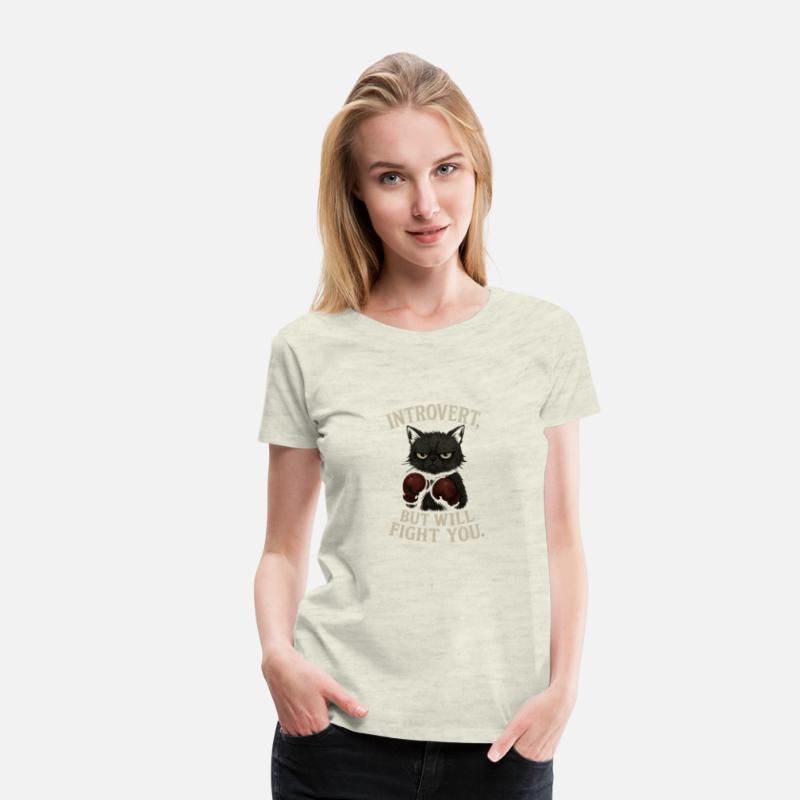 Introvert But Will Fight You T-Shirt