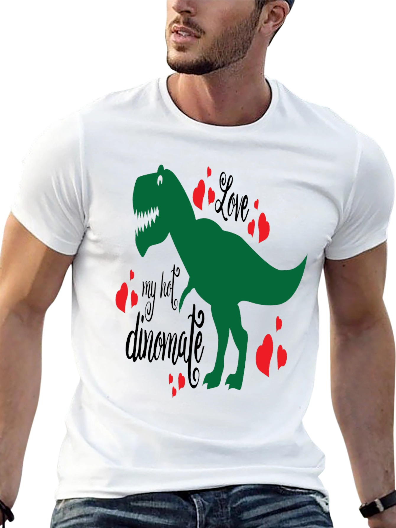 Dinomate Valentines Day T-Shirt