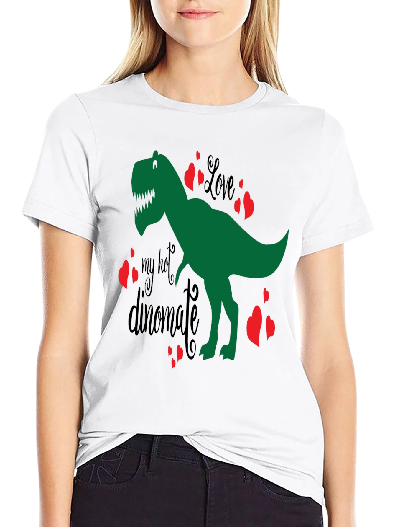 Dinomate Valentines Day T-Shirt