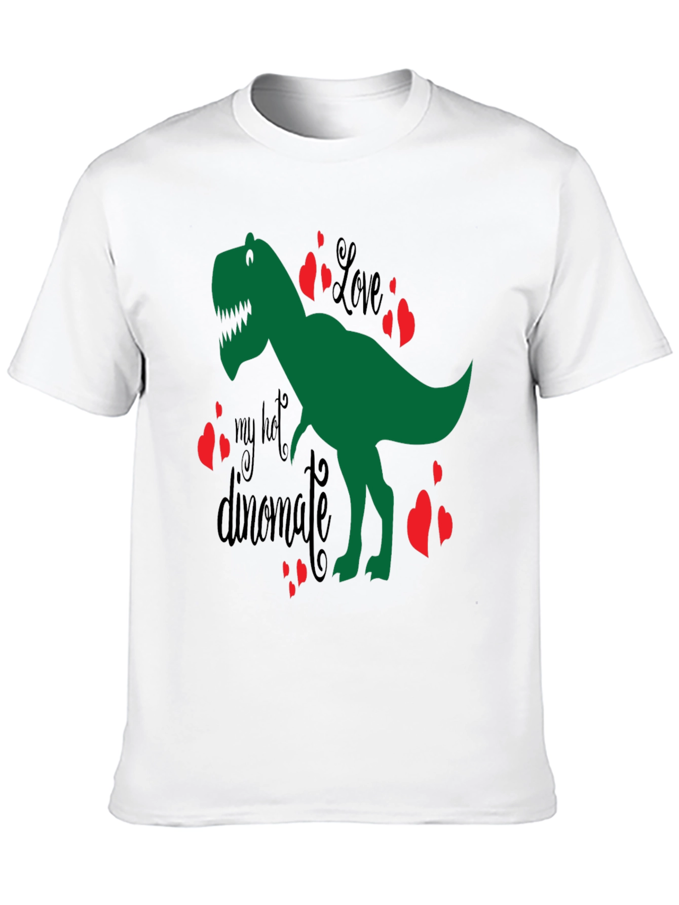 Dinomate Valentines Day T-Shirt