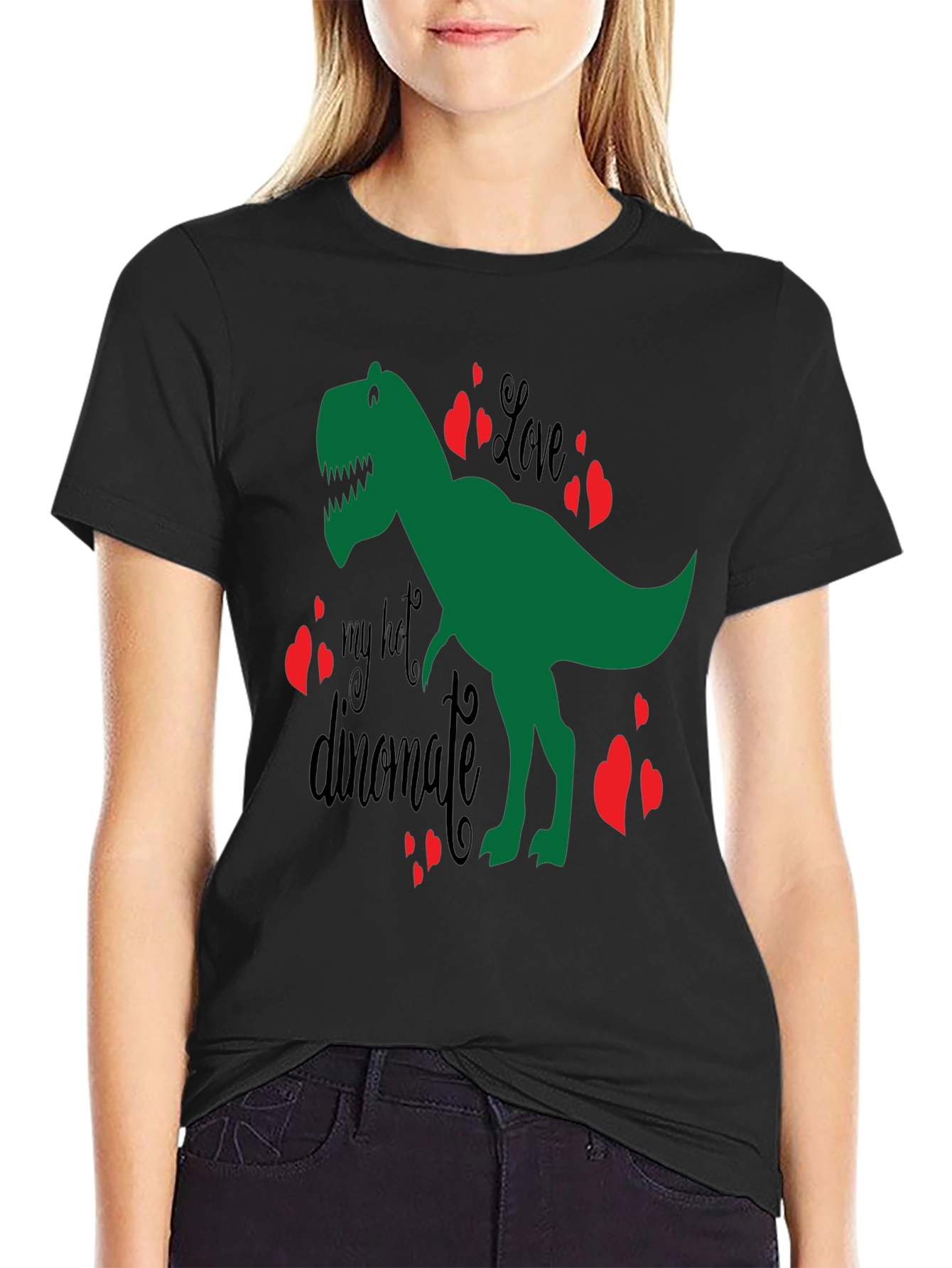 Dinomate Valentines Day T-Shirt
