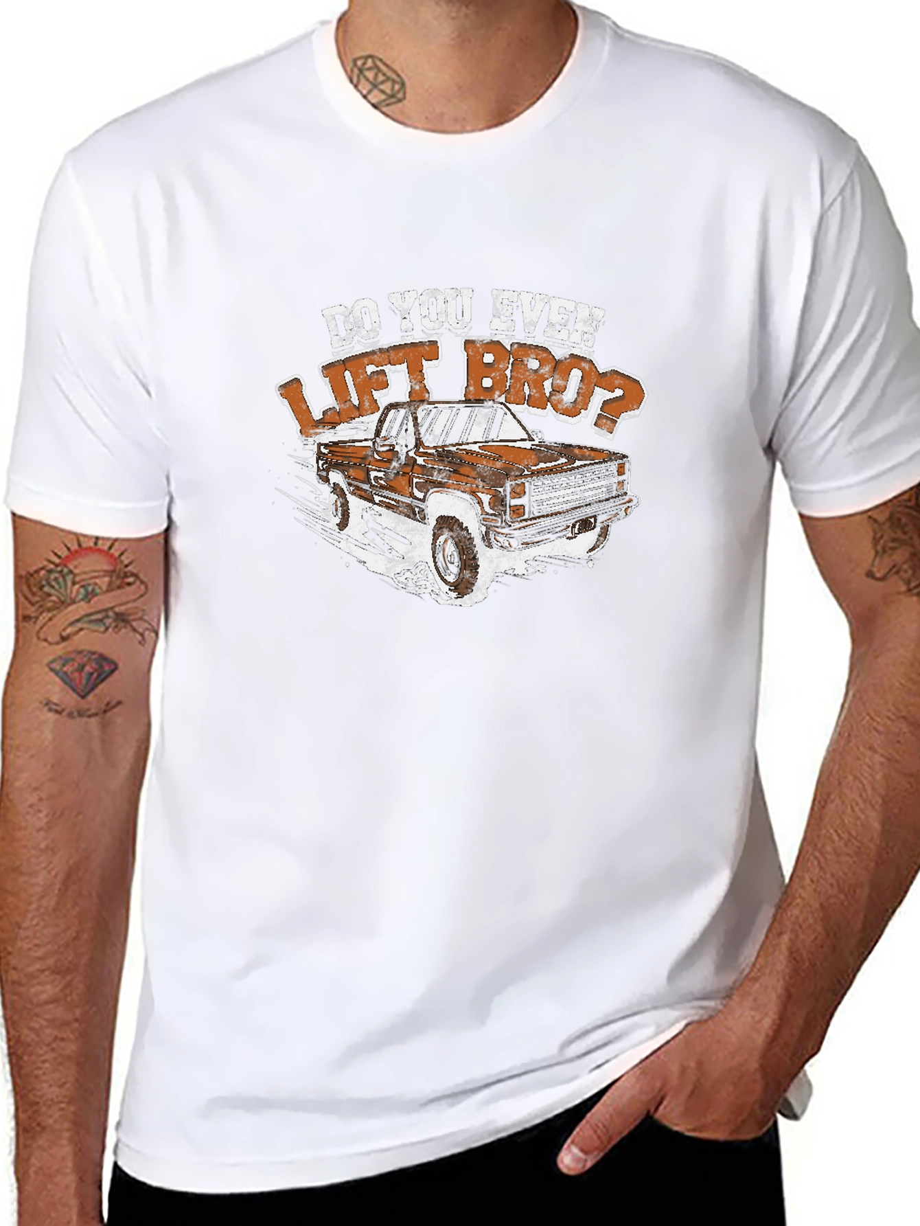 Do You Even Lift Bro? Truck Graphic Tee