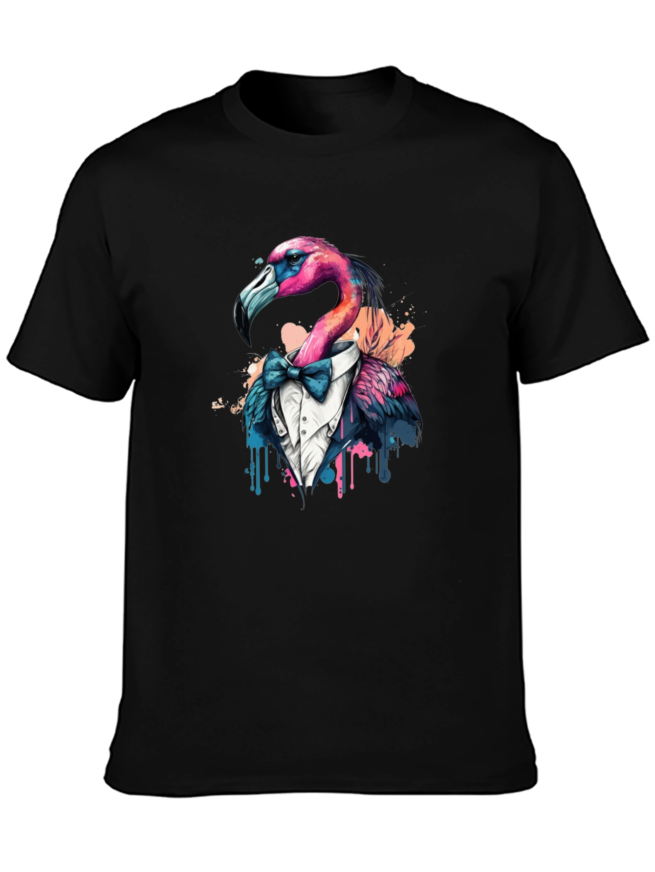 Flamingo Tuxedo T-Shirt