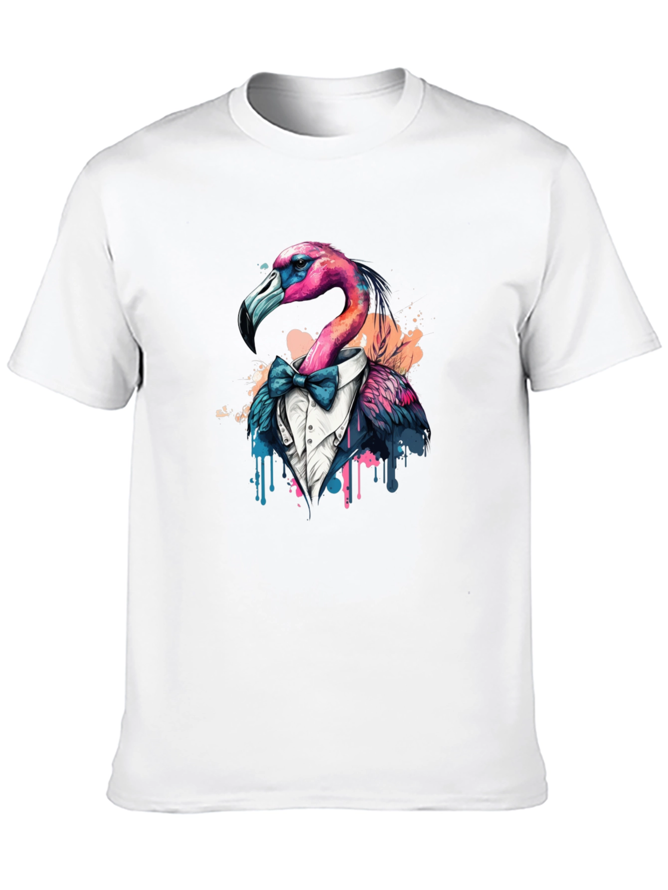 Flamingo Tuxedo T-Shirt