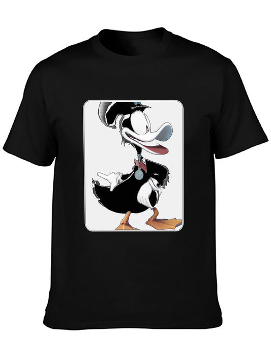 Black Toon Duck Graphic Tee