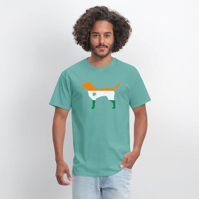 Ireland Flag Irish Labrador Retriever Dog St