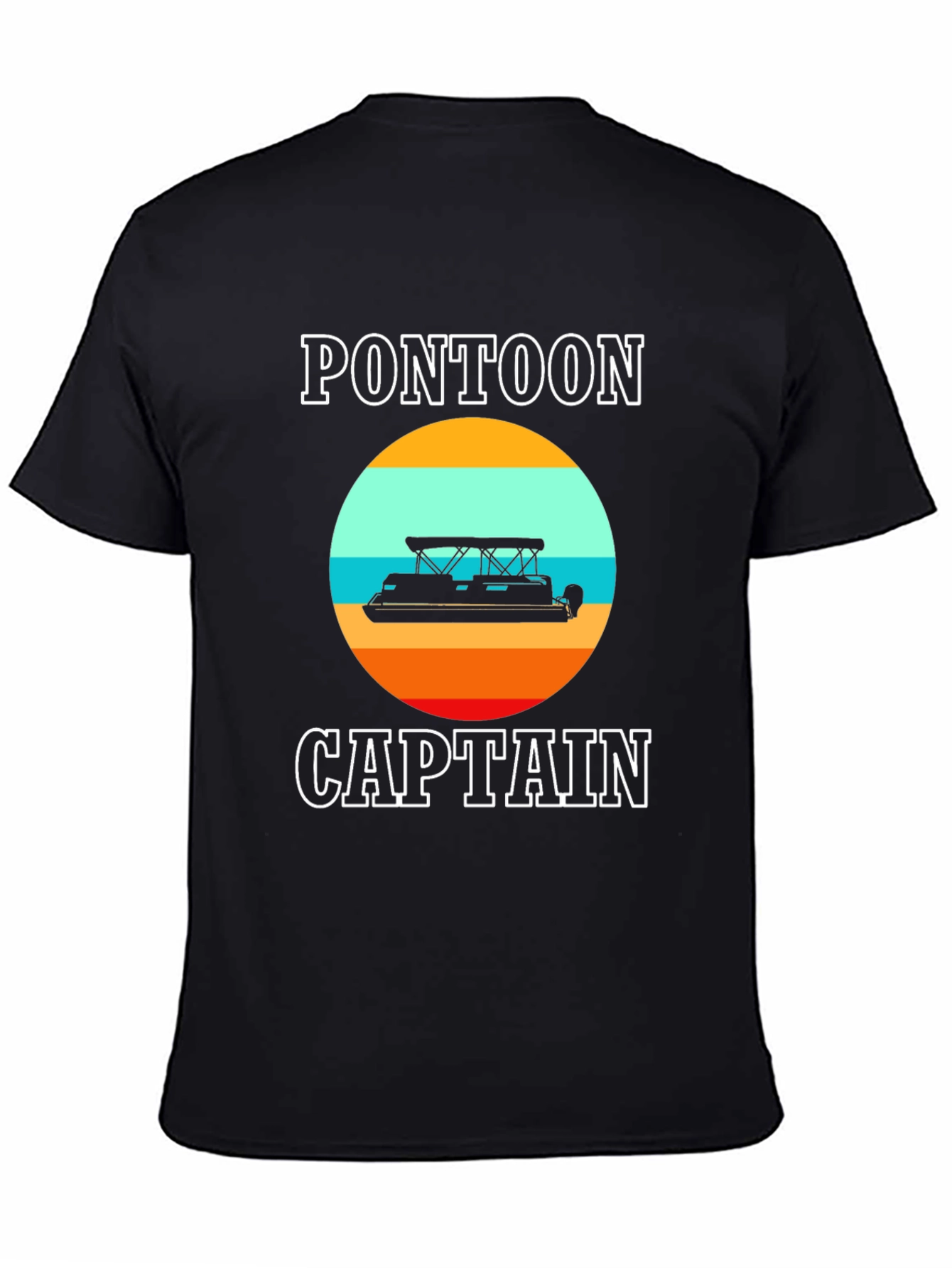 Pontoon Captain T-Shirt - Boating Apparel