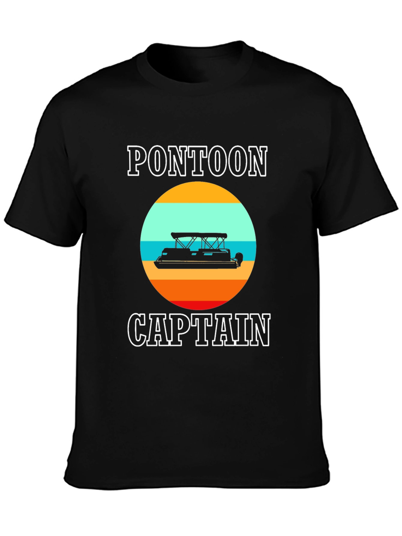 Pontoon Captain T-Shirt - Boating Apparel