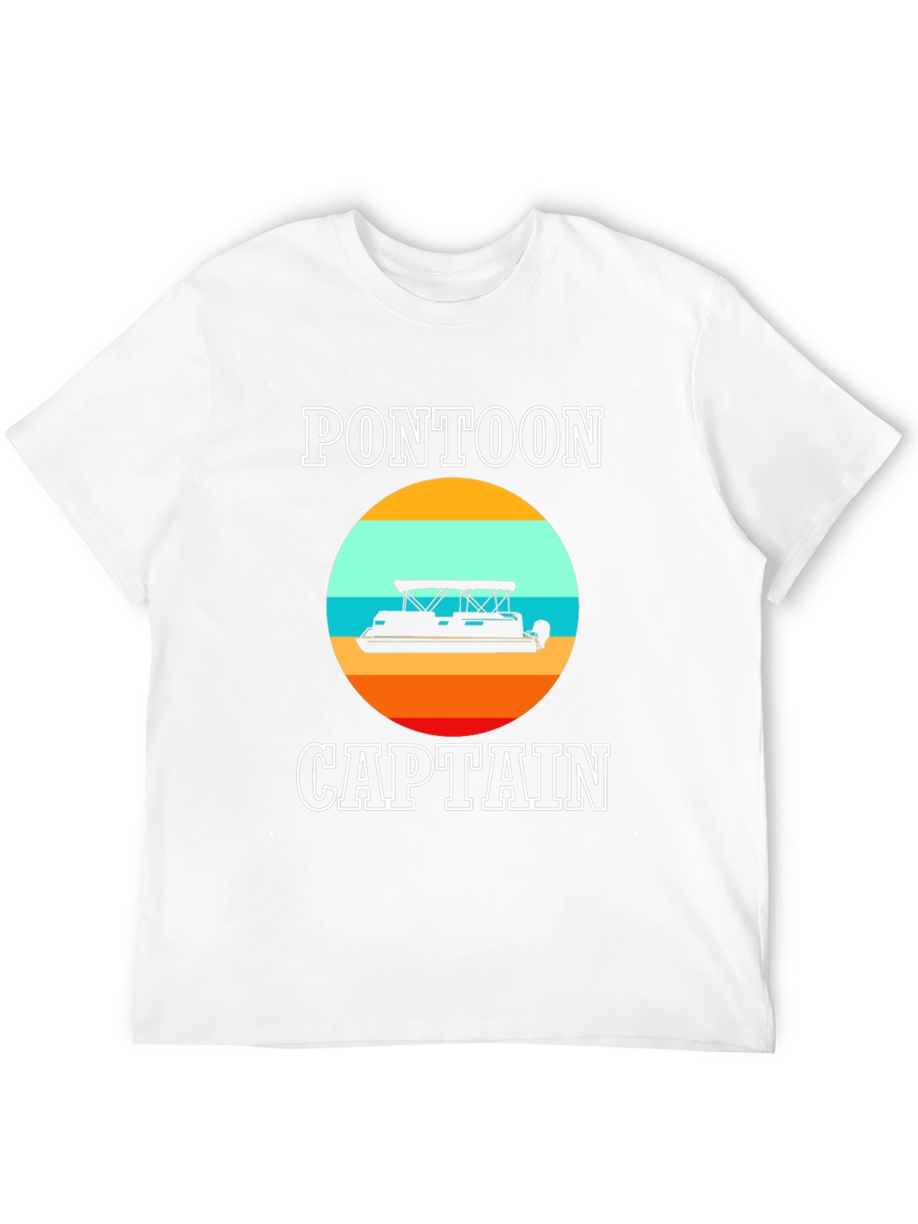 Pontoon Captain T-Shirt - Boating Apparel