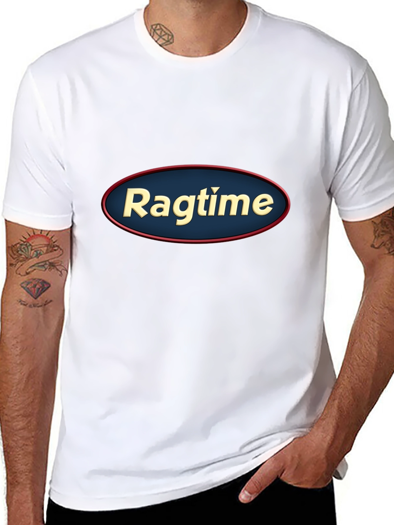 Ragtime Black T-Shirt