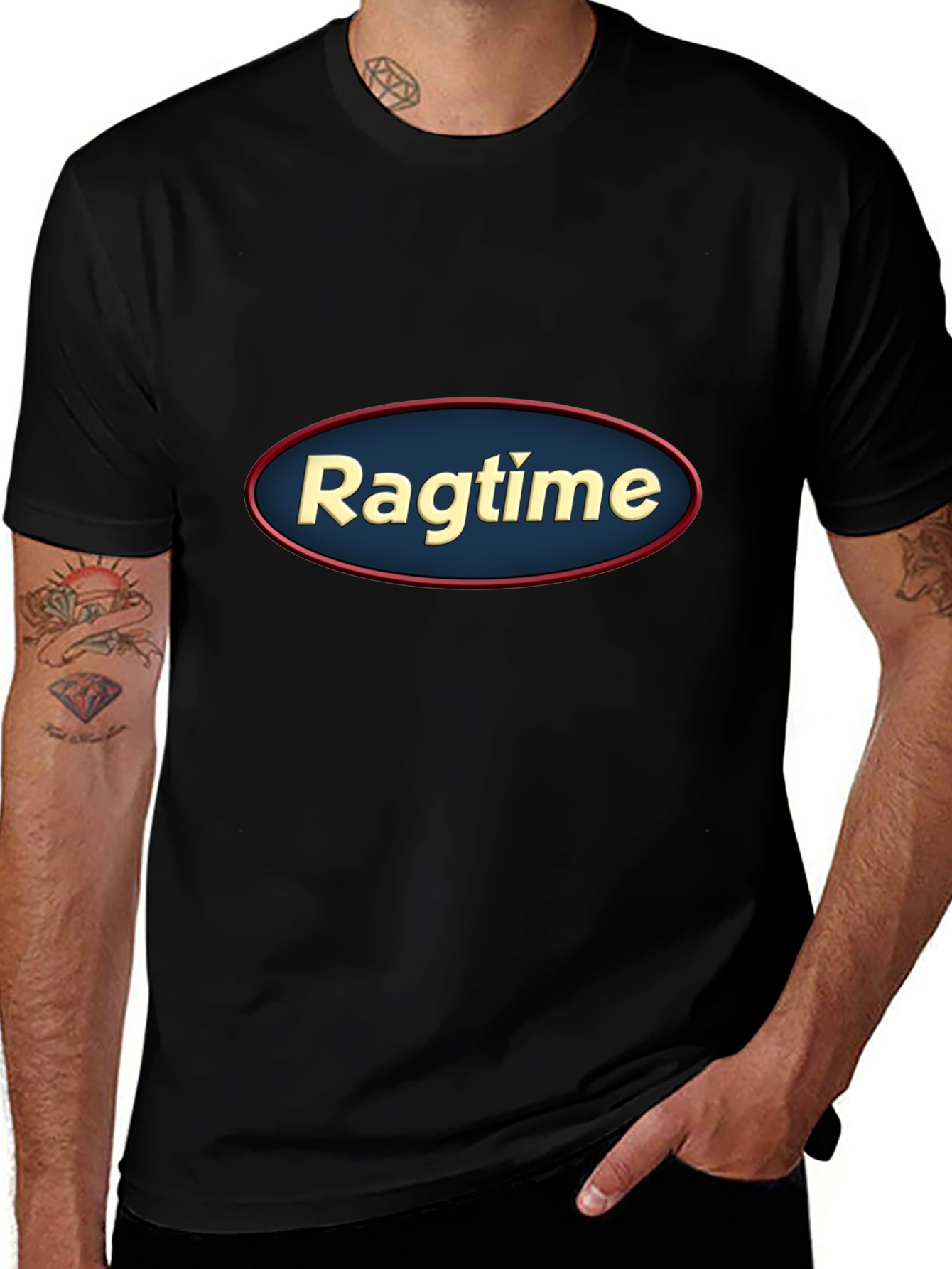 Ragtime Black T-Shirt
