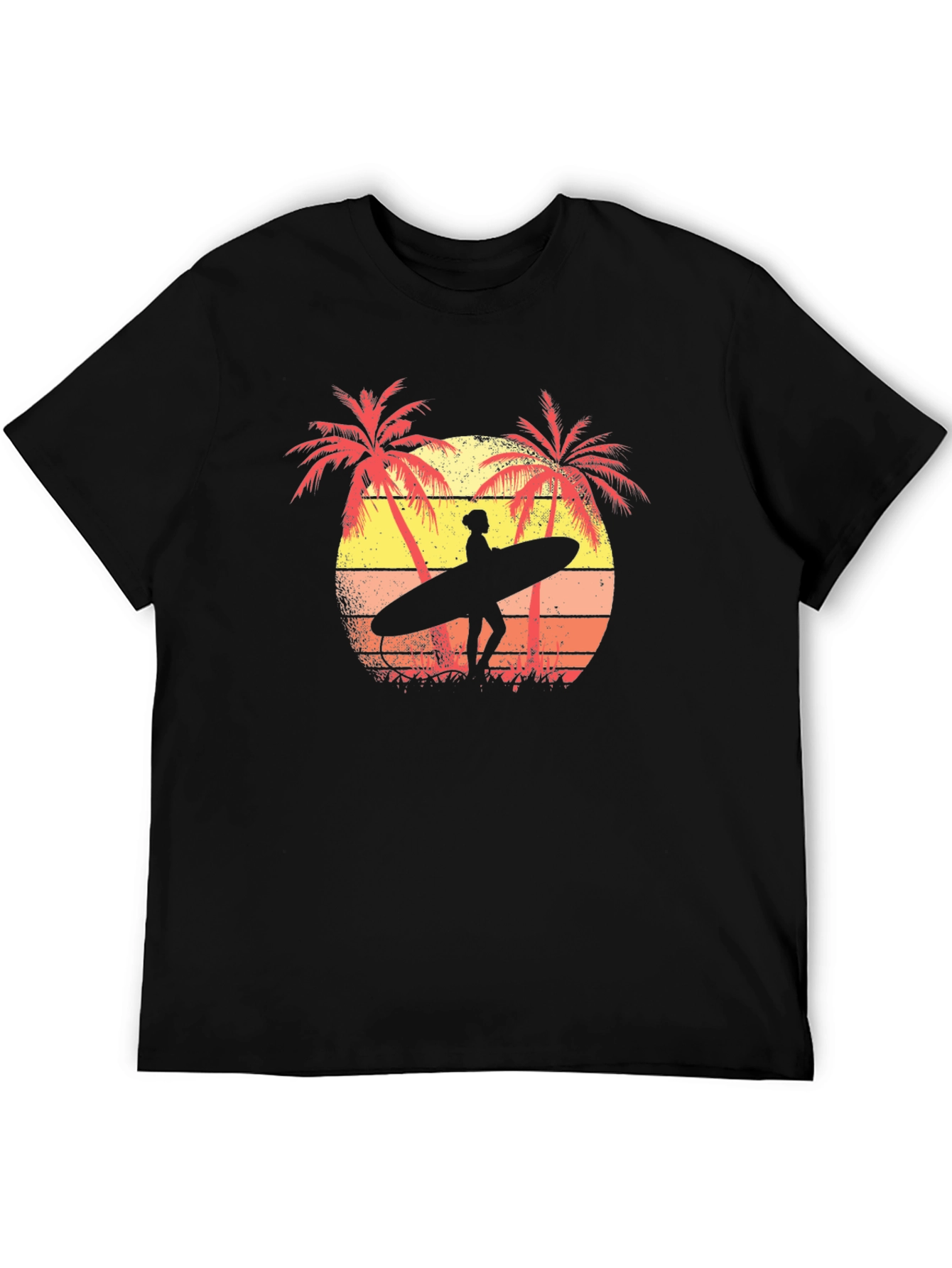 Surfer Silhouette Graphic Tee