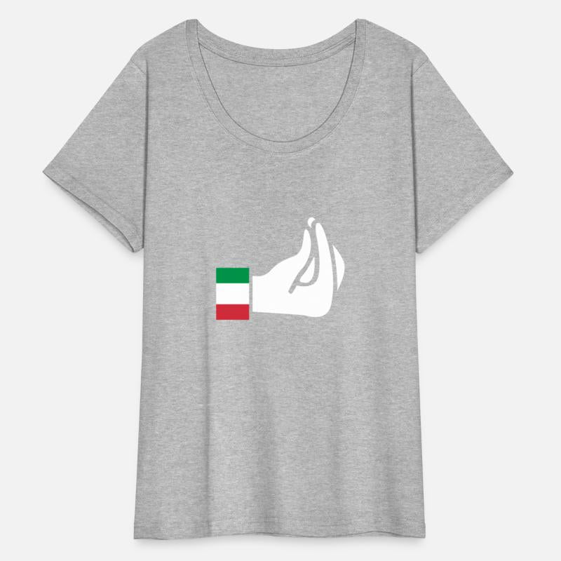 Italian Hand Gesture Italy Flag