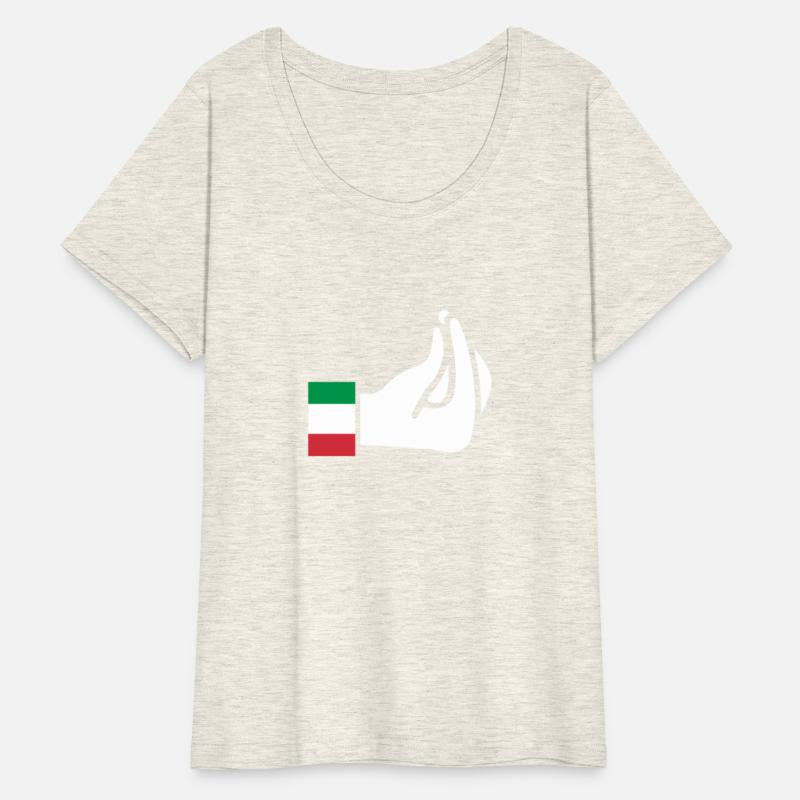 Italian Hand Gesture Italy Flag
