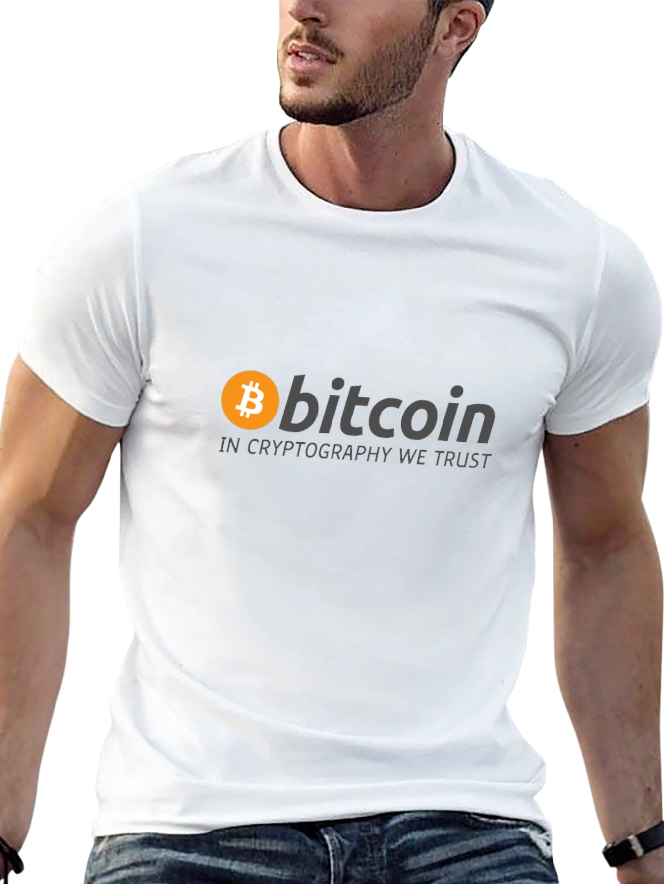 Bitcoin in Cryptography We Trust T-Shirt