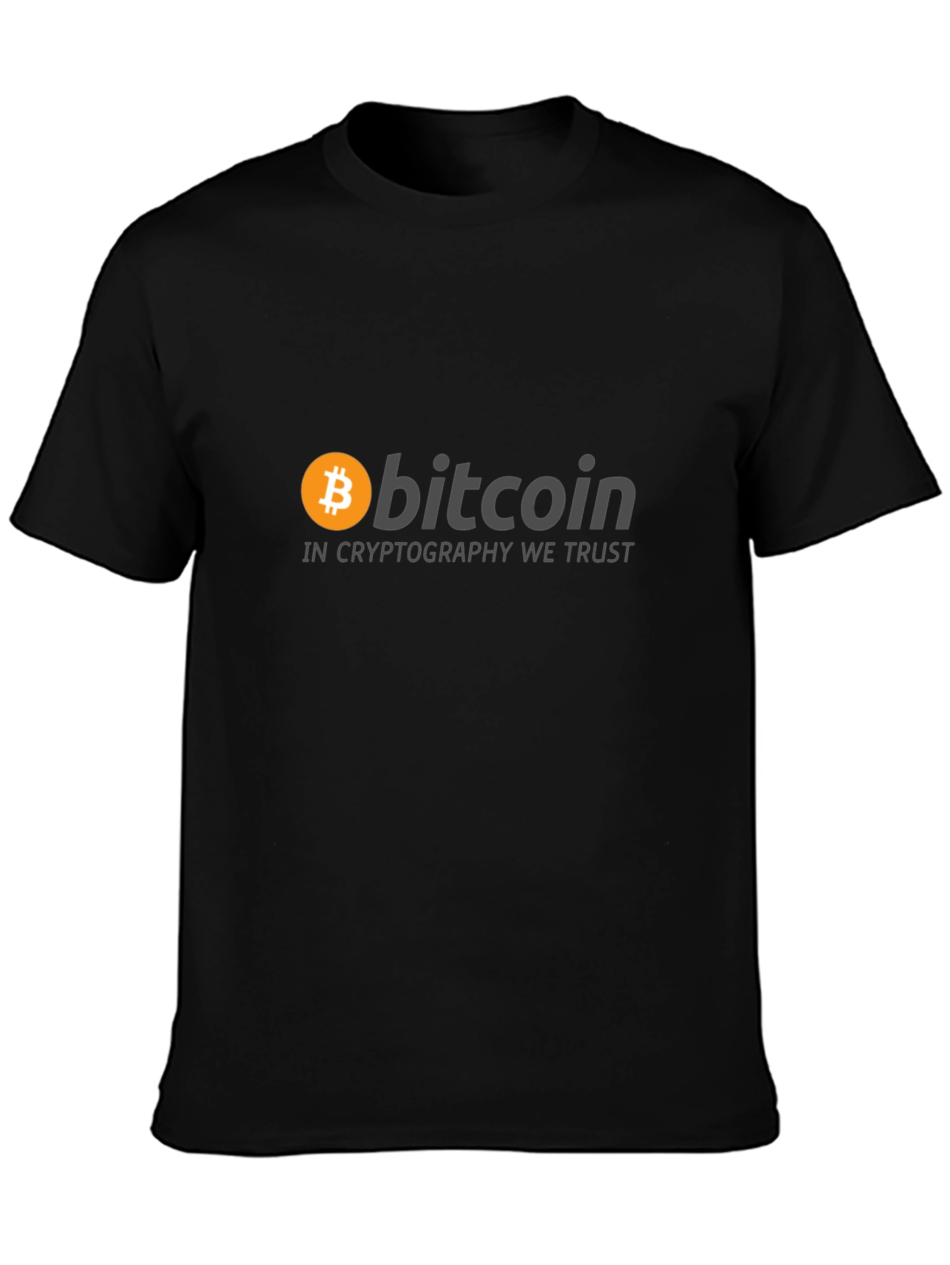 Bitcoin in Cryptography We Trust T-Shirt