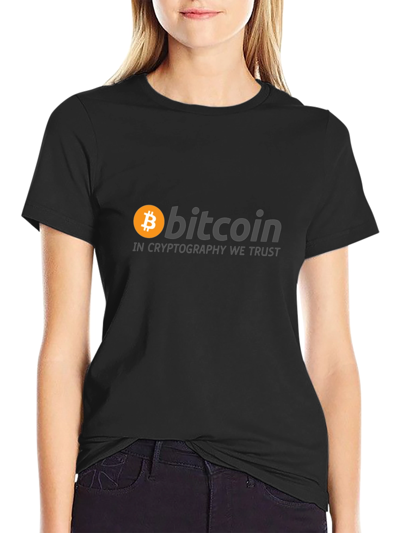 Bitcoin in Cryptography We Trust T-Shirt