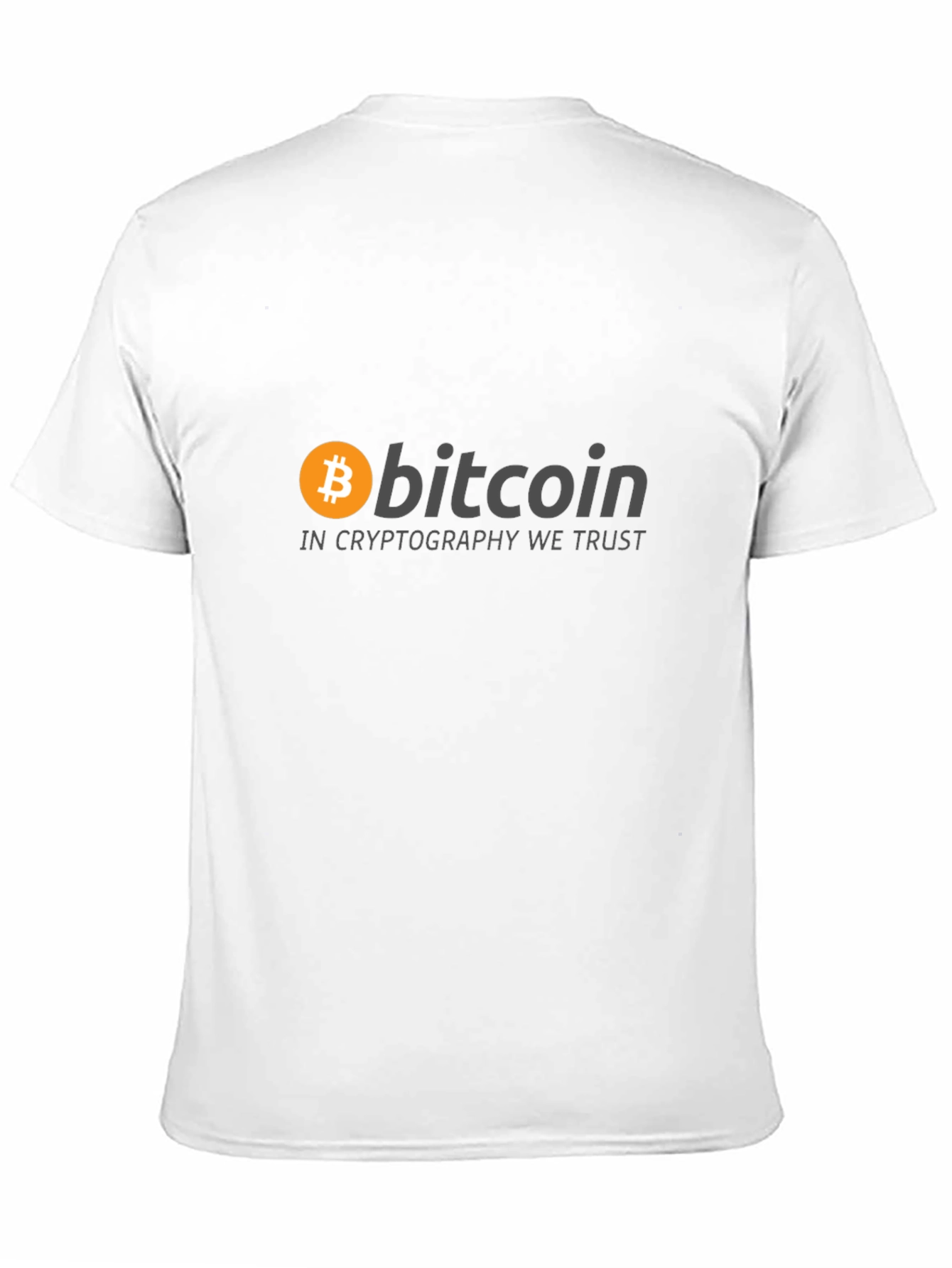 Bitcoin in Cryptography We Trust T-Shirt