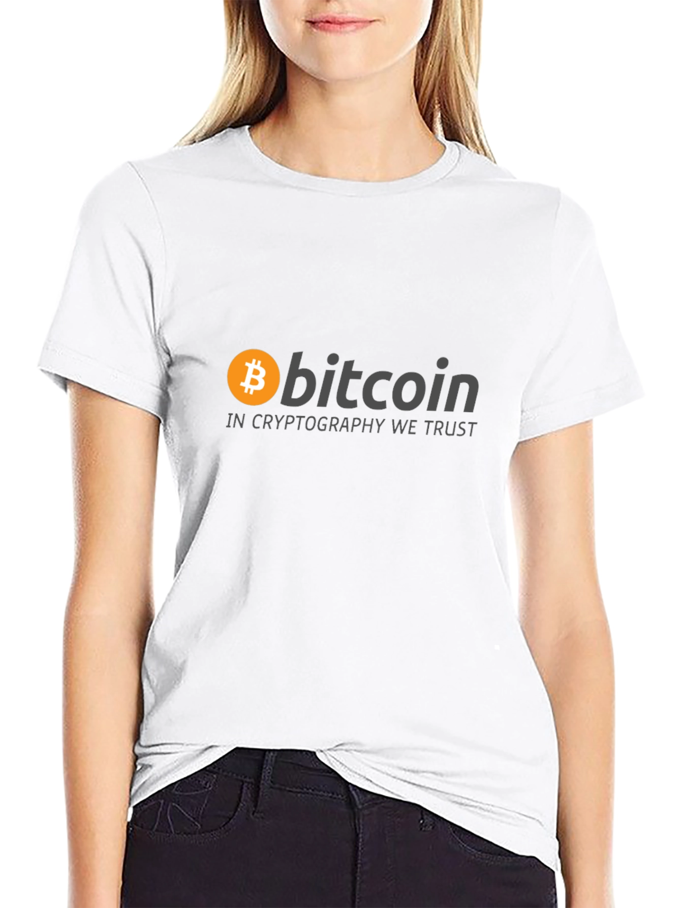 Bitcoin in Cryptography We Trust T-Shirt