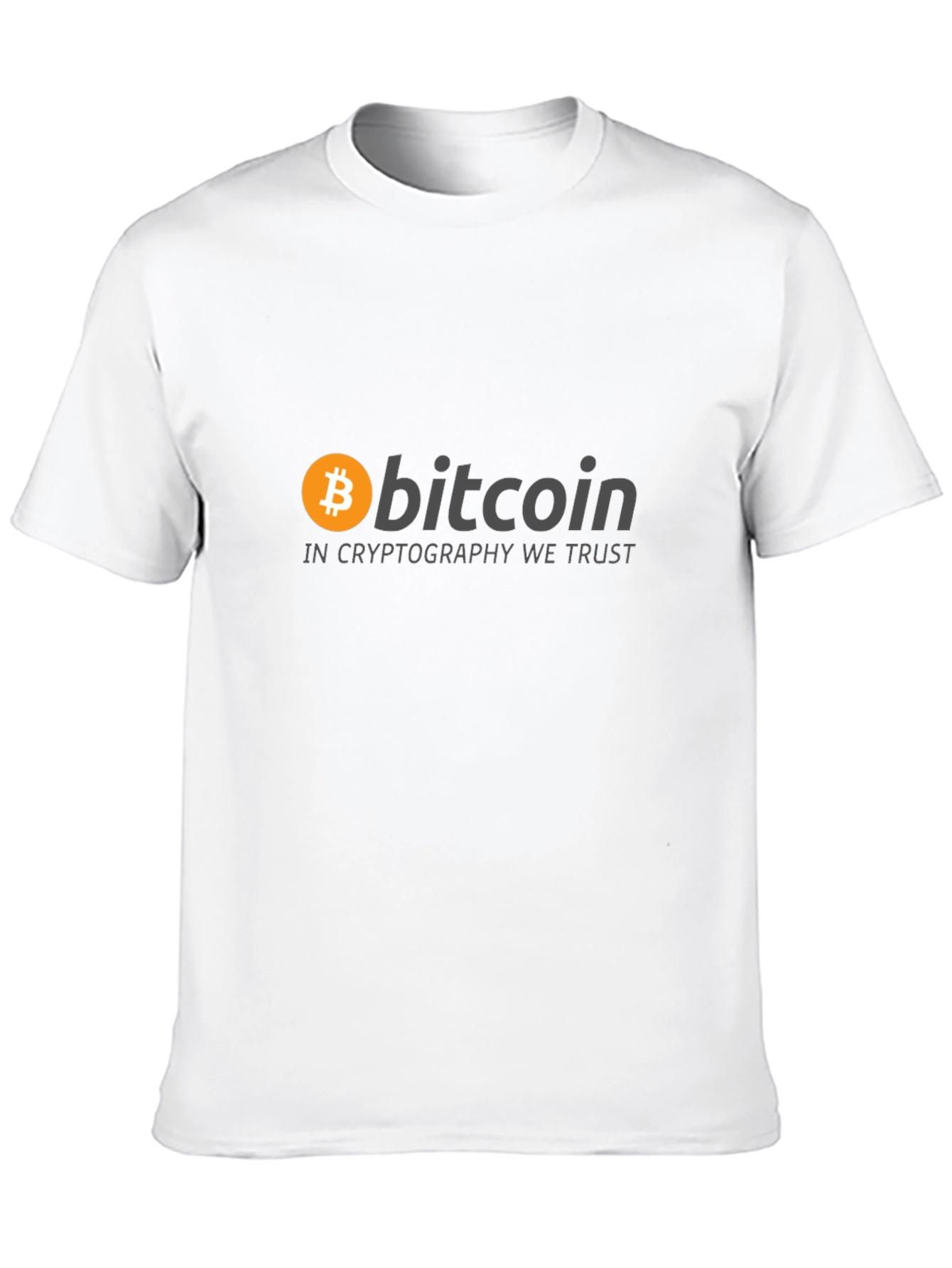 Bitcoin in Cryptography We Trust T-Shirt