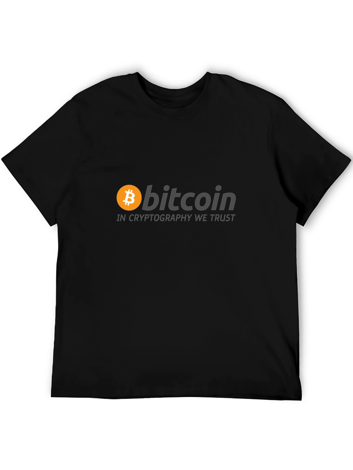 Bitcoin in Cryptography We Trust T-Shirt