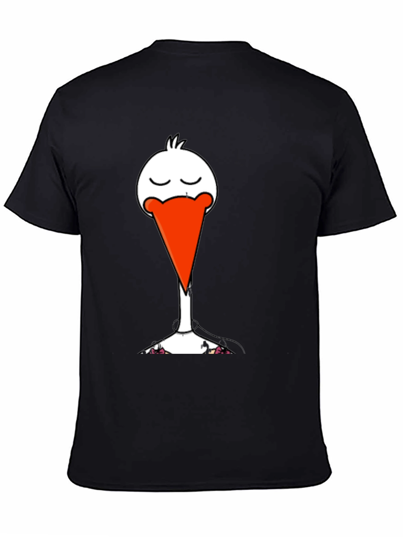 Funny Goose T-Shirt - Quirky Cartoon Bird Tee