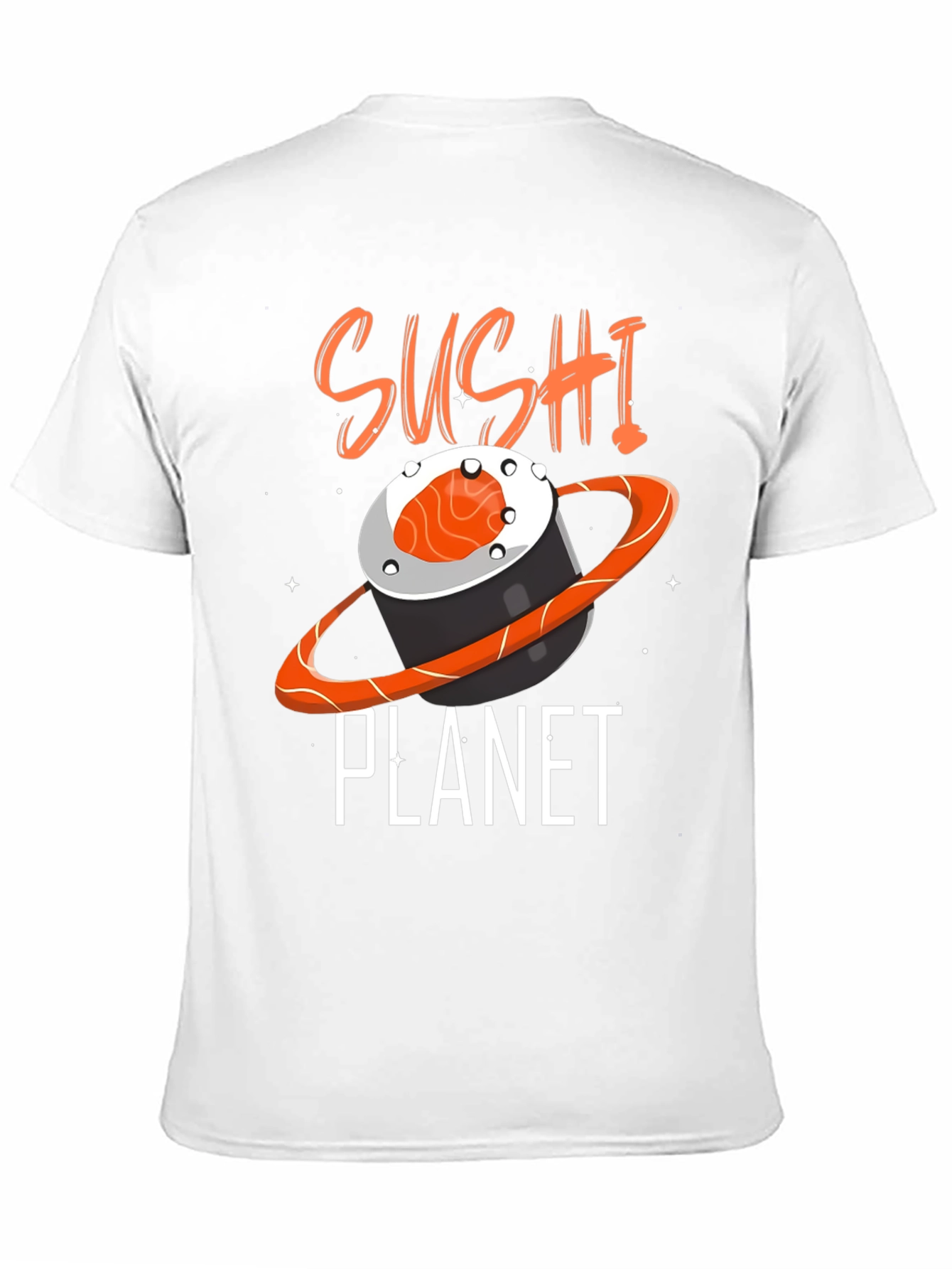 Sushi Planet Graphic Tee - Foodie Fashion