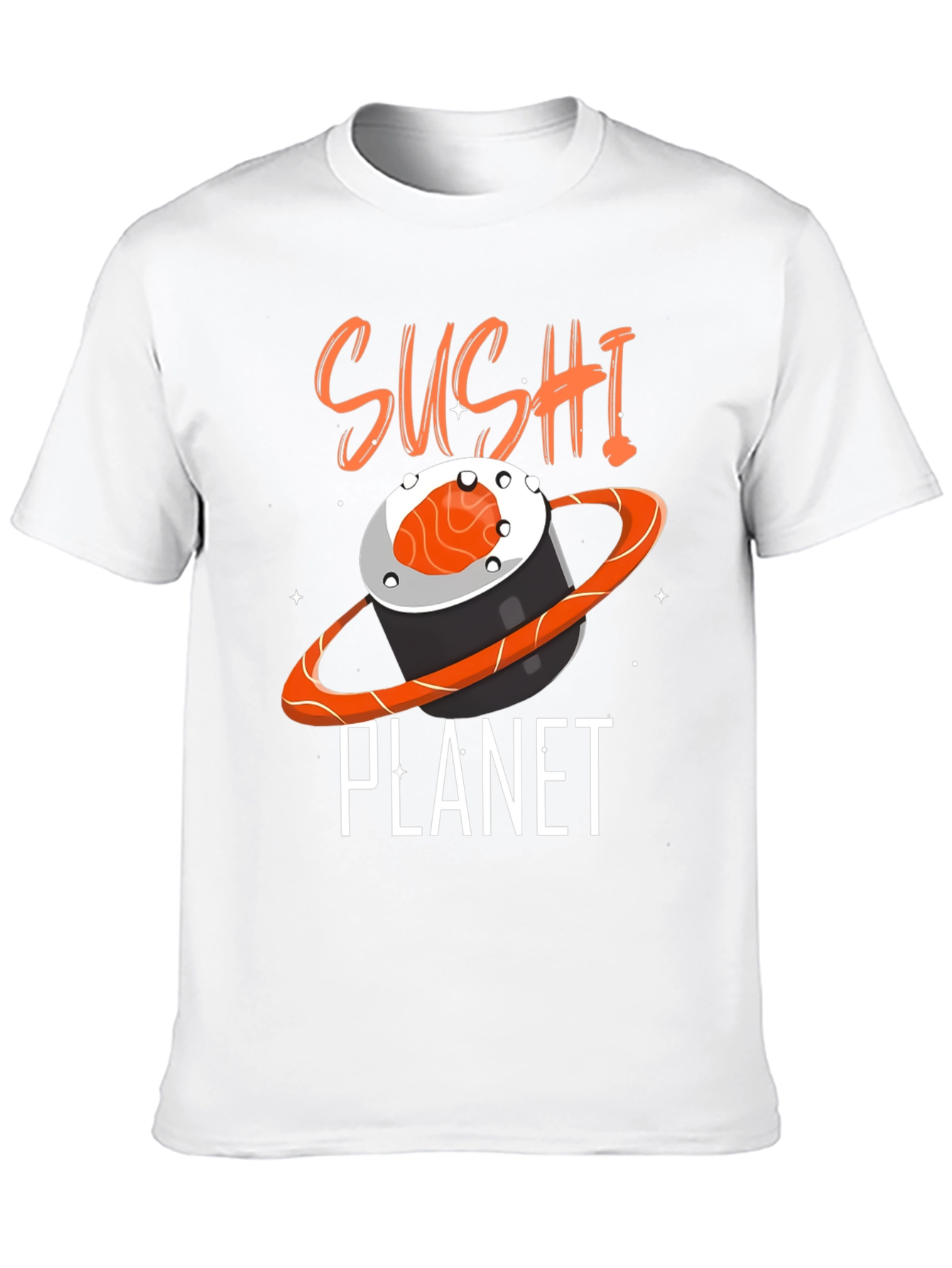 Sushi Planet Graphic Tee - Foodie Fashion
