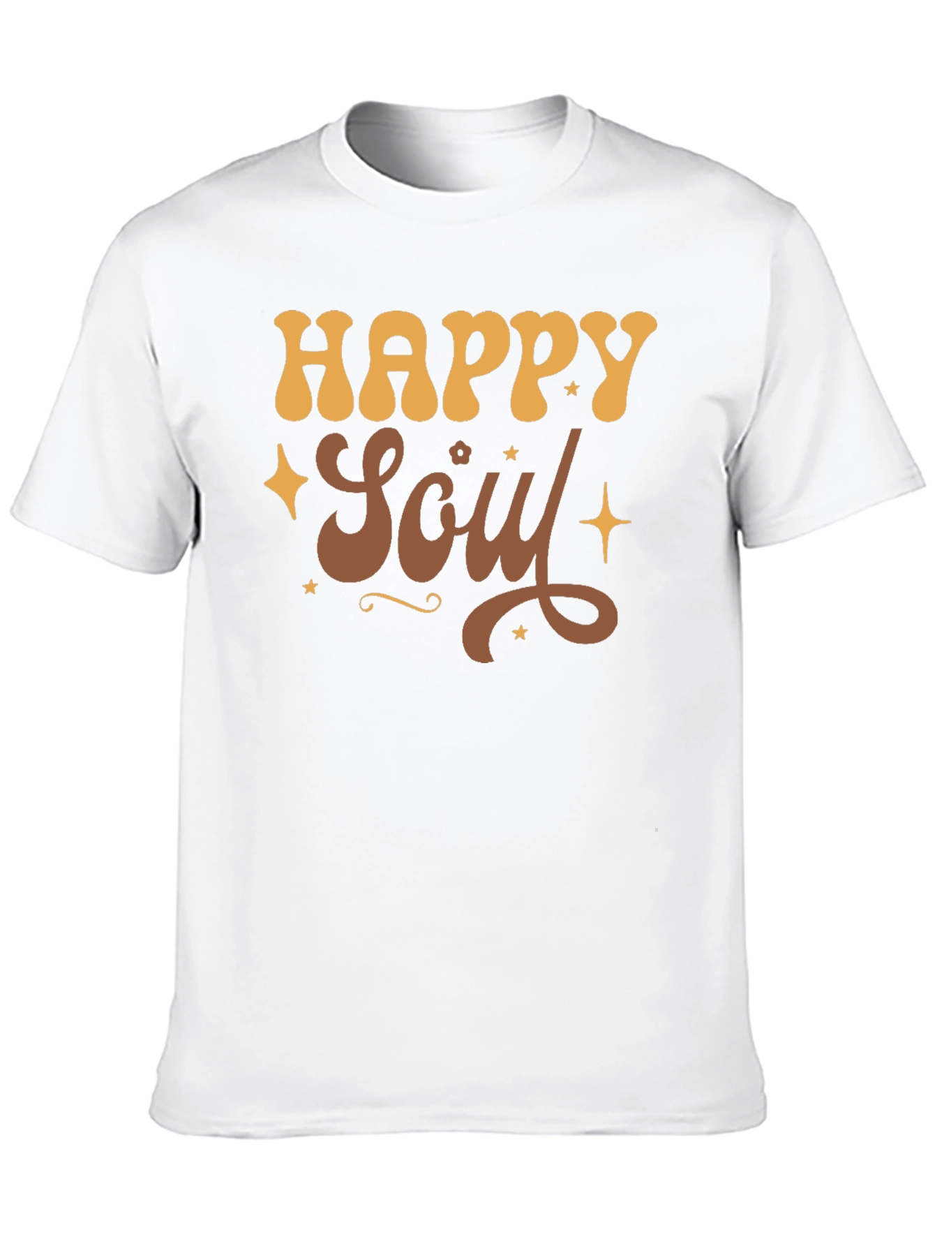 Happy Soul Graphic T-Shirt - Retro Style