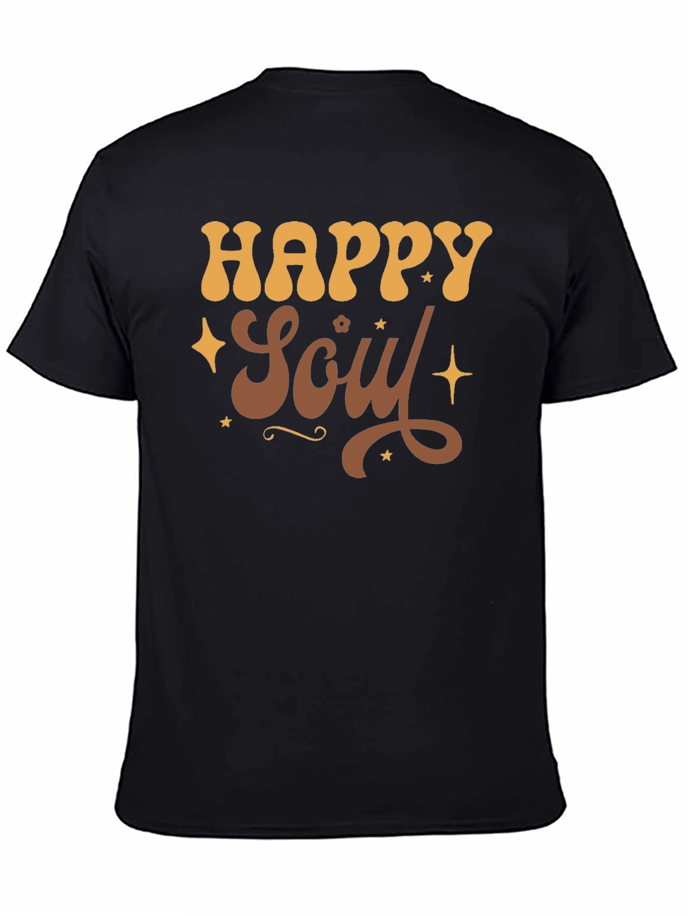 Happy Soul Graphic T-Shirt - Retro Style