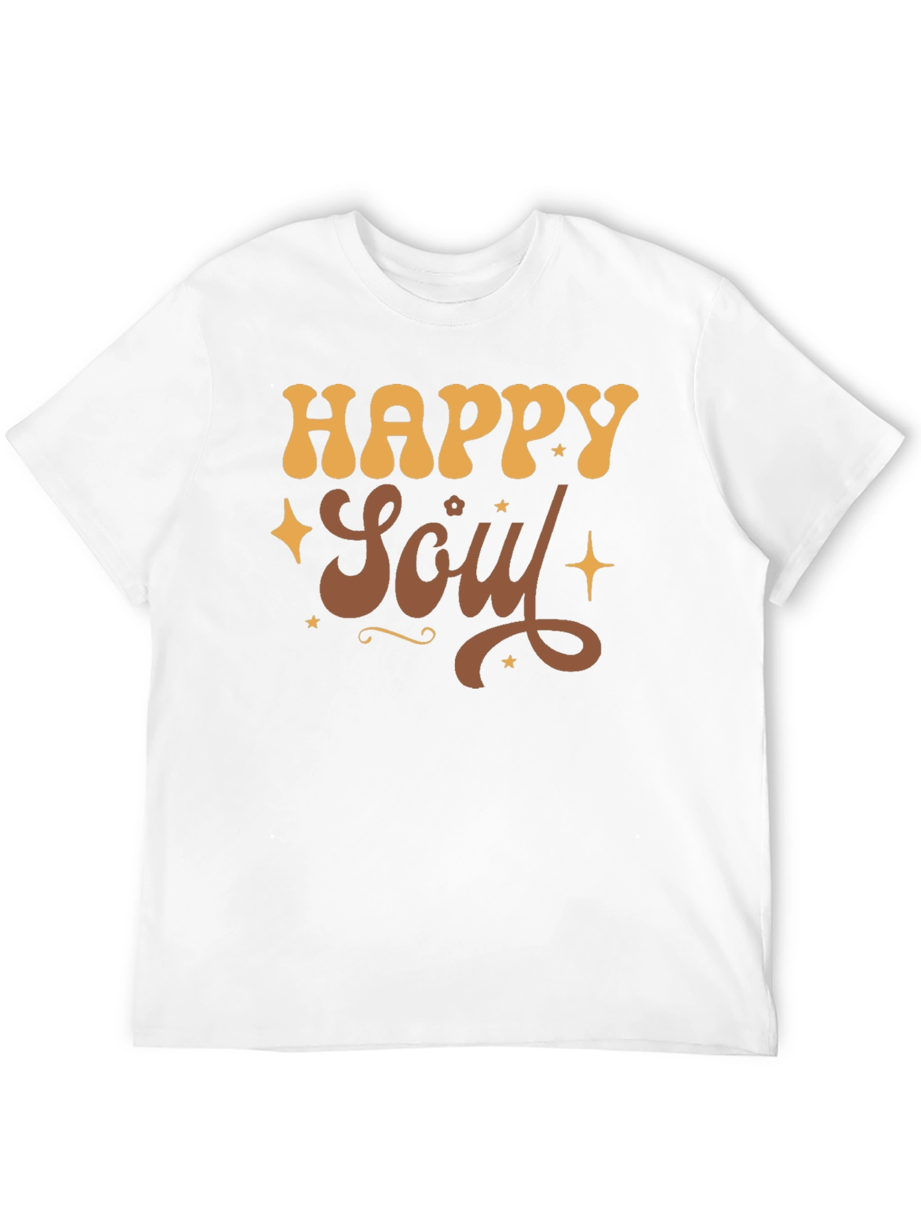Happy Soul Graphic T-Shirt - Retro Style